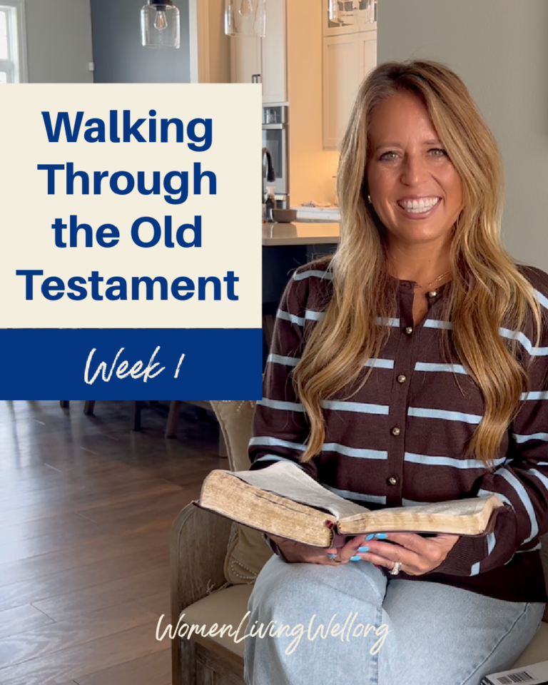 The First Five Books of the Bible Explained (Week 1: Walking through the Old Testament)